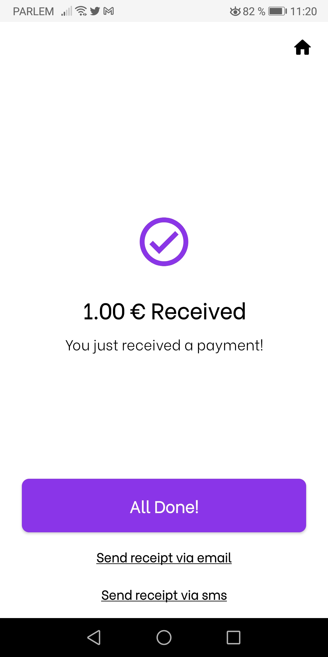 Qori Crypto Journey - Payment Completed